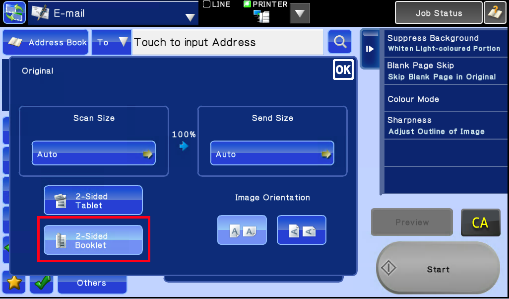 hp easy scan double sided